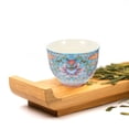 thumbnail image 4 of MasteelfCA Flower Pattern Tea Cup Household Teaware Ceramic Tea Cup Chinese Tea Tasting Cup, 4 of 8