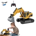 thumbnail image 1 of Alloy Remote Control Excavator Electric Toys Fun Remote Control Toys Electric Engineering Vehicle 2.4g Simulation Excavator Toys Scenario Simulation, 1 of 8
