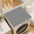 Washranp Washer and Dryer Dust Covers,Solid Color Antislip Absorbent