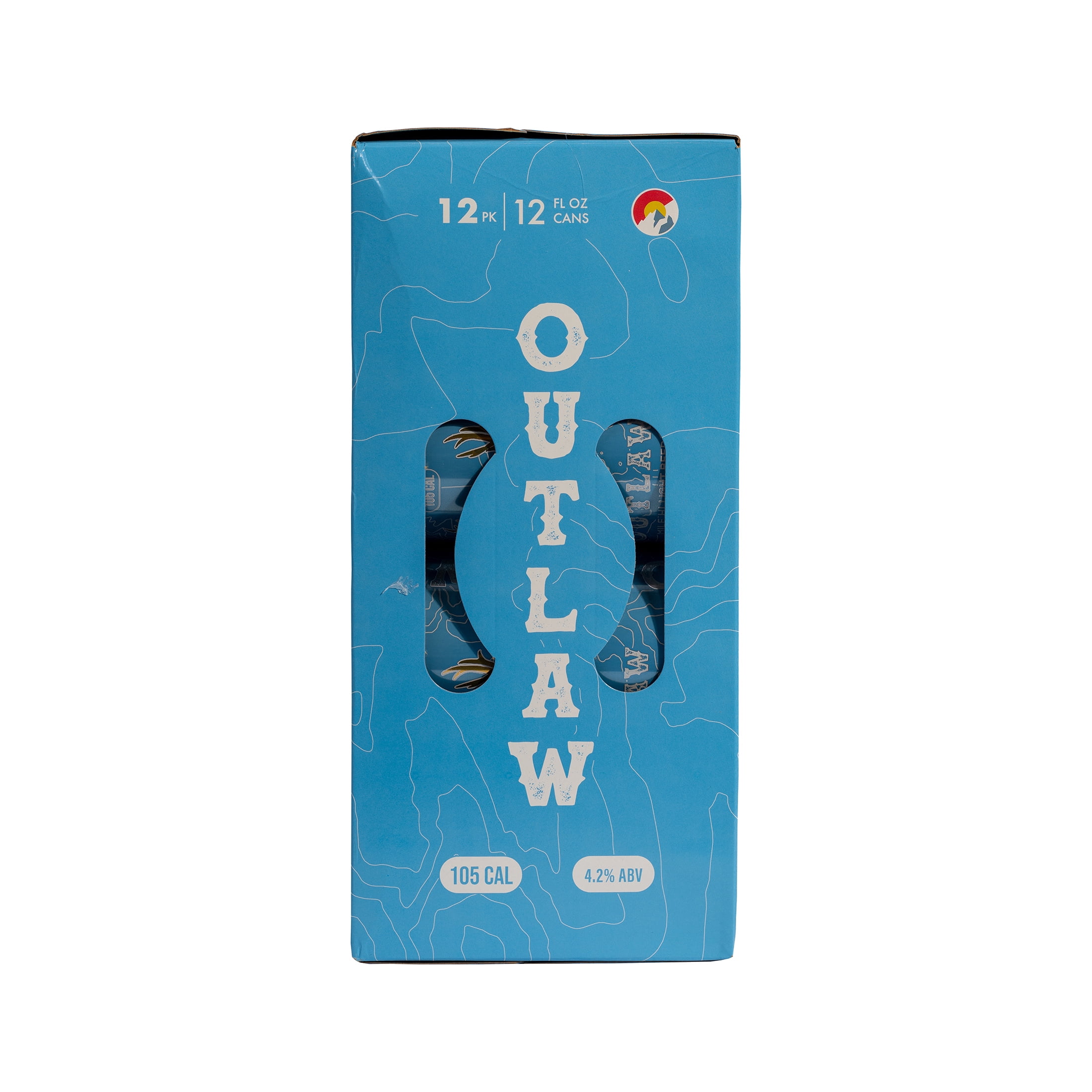 Outlaw Light Beer, 12 Pack, 12 fl oz Cans