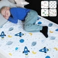 thumbnail image 1 of Protectores impermeables para pipí para niños Hygge Supplies, 2 unidades, 100 % impermeables, 86 x 91 cm, 1 of 6