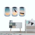 thumbnail image 4 of Tmvgtek 3 Uds Cielo Escena Pared Pegatina Impermeable Reutilizable Cocina Hogar Ventana Paster Tmvgtek Oficina Multiescena Multifunción, 4 of 9