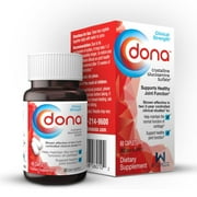 DONA Crystalline Glucosamine Sulfate, 750 Mg, Joint Supplement Pills for Knee Comfort & Joint Health Support, 750 Mg, 60 Count 3 Pack