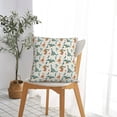 thumbnail image 5 of Yiaed Summer Dinosaur Print Pillow Covers Super Soft Decorative Square Throw Pillow Covers Case Cushion Covers for Sofa Couch Bedroom Car Decor（No pillow core）-20"x20", 5 of 7