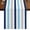 Gray Blue, variant on Blue Brown Stripe 70 Inch Table Runner, Ombre Geometric Vertical Striped Farmhouse Dresser Scarf Cotton & Linen Tablerunner for Dining/Kitchen Island/Holiday Party Décor 13" x 70"