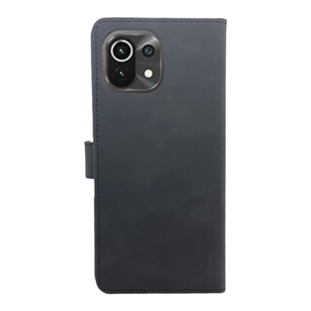 Funda Cartera Suave Cely Vesmir Para Xiaomi Redmi 11 Lite Negro Con 2 Micas