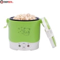 thumbnail image 3 of HLONK 1L/ 0.26Gal Mini Rice Cooker Steamer  Camping Rice Cooker Pot Portable Electric Rice Cooker with Measuring Cup and Spoon  Car-mounted Small Rice Cooker for Travel Outdoor Home Offic, 3 of 10