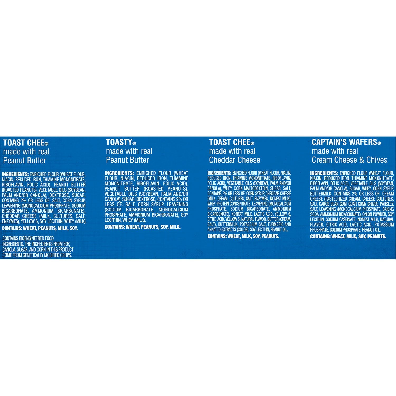 Lance Variety Pack Sandwich Crackers, Assorted Flavors Snack Packs, 40 pk. With White Bowl By OMA