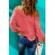 thumbnail image 1 of ABPHQTO Blusa de manga farol con estampado floral y hombros descubiertos para mujer, 1 of 5