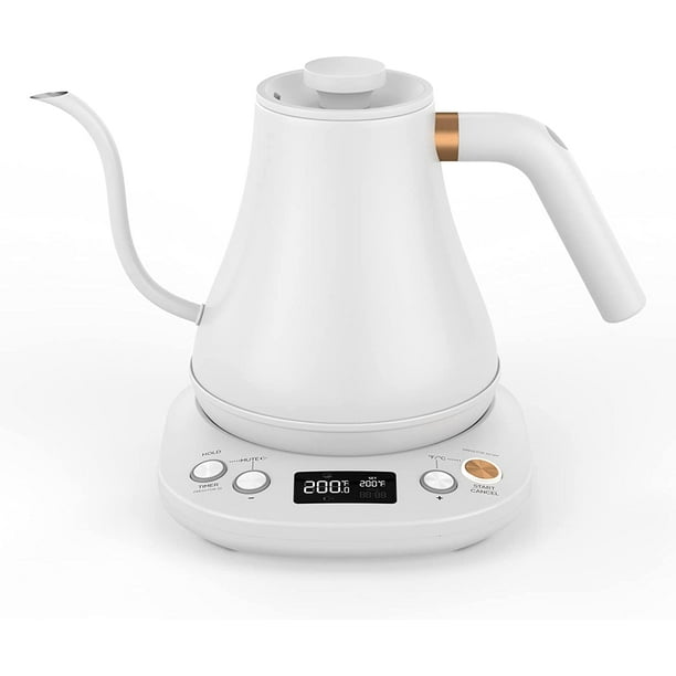Electric Gooseneck Kettle Temperature Control, Pour Over Kettle for
