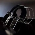 thumbnail image 3 of 5Pcs Acrylic Belt Display Stands Belt Holder Rack Organizer for Men and Women, 3 of 9