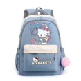 thumbnail image 1 of Hello Kitty Sac à Dos Filles Doux Grande Capacité Sac d'École Étudiant Patchwork Ordinateur Portable Mochilas Simple, 1 of 5