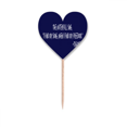 thumbnail image 1 of Qoutes Healing frases cascada libertad Song Etiqueta del corazón de la bandera del palillo de dientes, 1 of 3