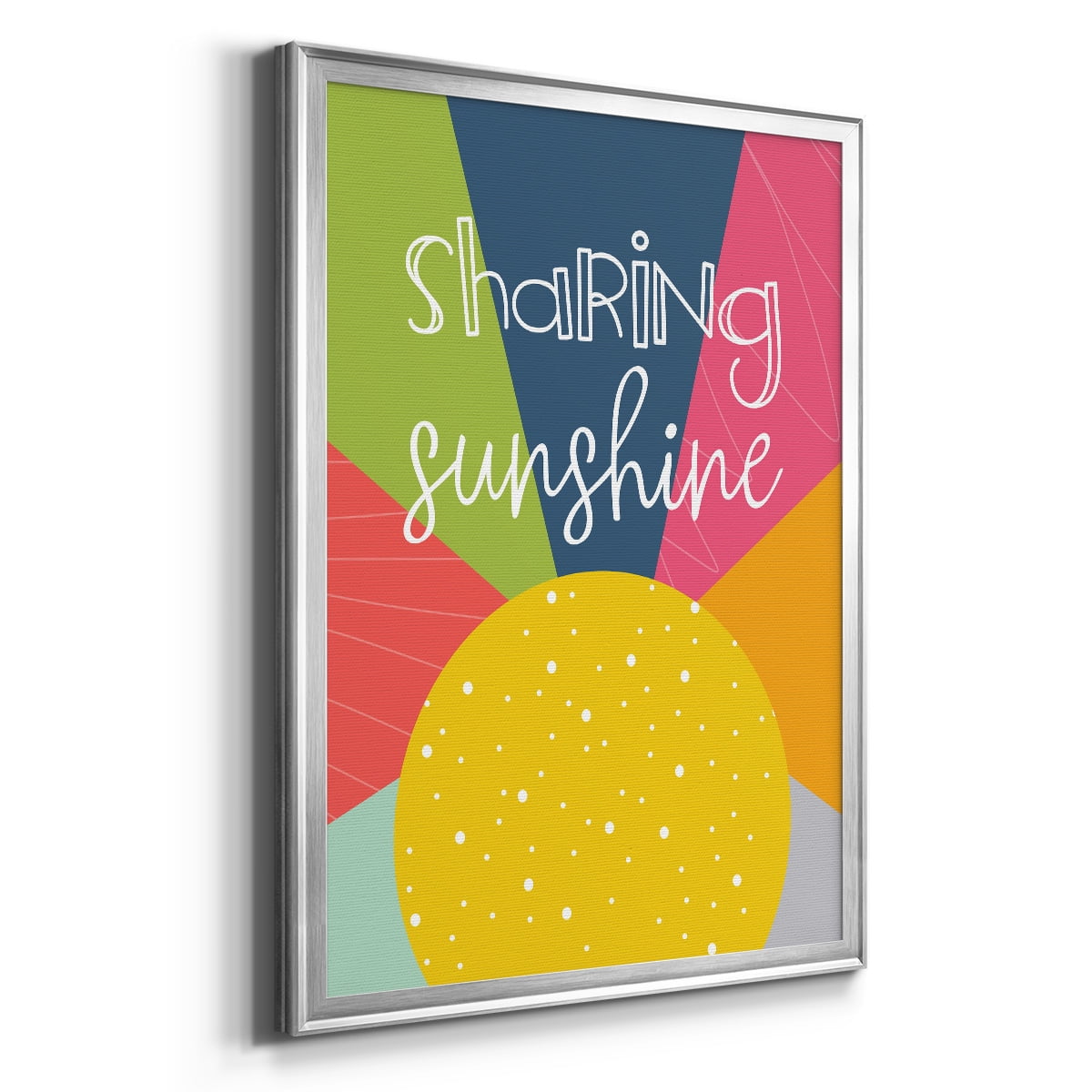 Sharing Sunshine Premium Framed Print - Ready to Hang