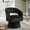 Black, variant on Velvet Swivel Barrel Chair – Modern Accent Armchair with 360 °   Rotation, Comfy Lounge Seating for Living Room, Bedroom, or Office Reception
