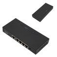 thumbnail image 1 of Conmutador Gigabit Ethernet De 5 Puertos, Miniconmutador PoE De Carcasa Metálica Para Oficina, Divisor Ethernet De Escritorio Silencioso, 78W 5 Puertos RJ45 2500Mbps 1000Mbps, 1 of 8