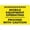 Warning Sign 3, variant on Move On Green Only Warning Sign - 8"x12" Truck Security Metal Sign, Indoor Outdoor Use for Road, Yard, Garage, Street, Business