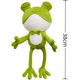 thumbnail image 2 of 38cm Cute soft frog plush toy, cartoon frog shape stuffed animal plush doll, creative home decoration sofa ornament, 2 of 5