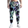 thumbnail image 3 of HUANBAI Costumes des Années 80 pour Hommes Pantalons de Jogging Pantalons Décontractés Pantalons de Course avec Cordon Tenue des Années 90 pour Hommes, 3 of 5