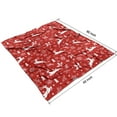 thumbnail image 4 of Red Christmas Reindeer and Snowflake Pattern Blanket,Comfortable Soft Flannel Throw Blanket,All Season,Warm Lightweight Blankets for Sofa Bed Couch Living Room Chair,50"x60", 4 of 4