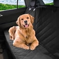 thumbnail image 4 of Active Pets Funda de tela para asiento de perro para banco de coche para asiento trasero, fundas impermeables para asientos de vehículo, duraderas antideslizantes a prueba de arañazos, Prote, 4 of 5