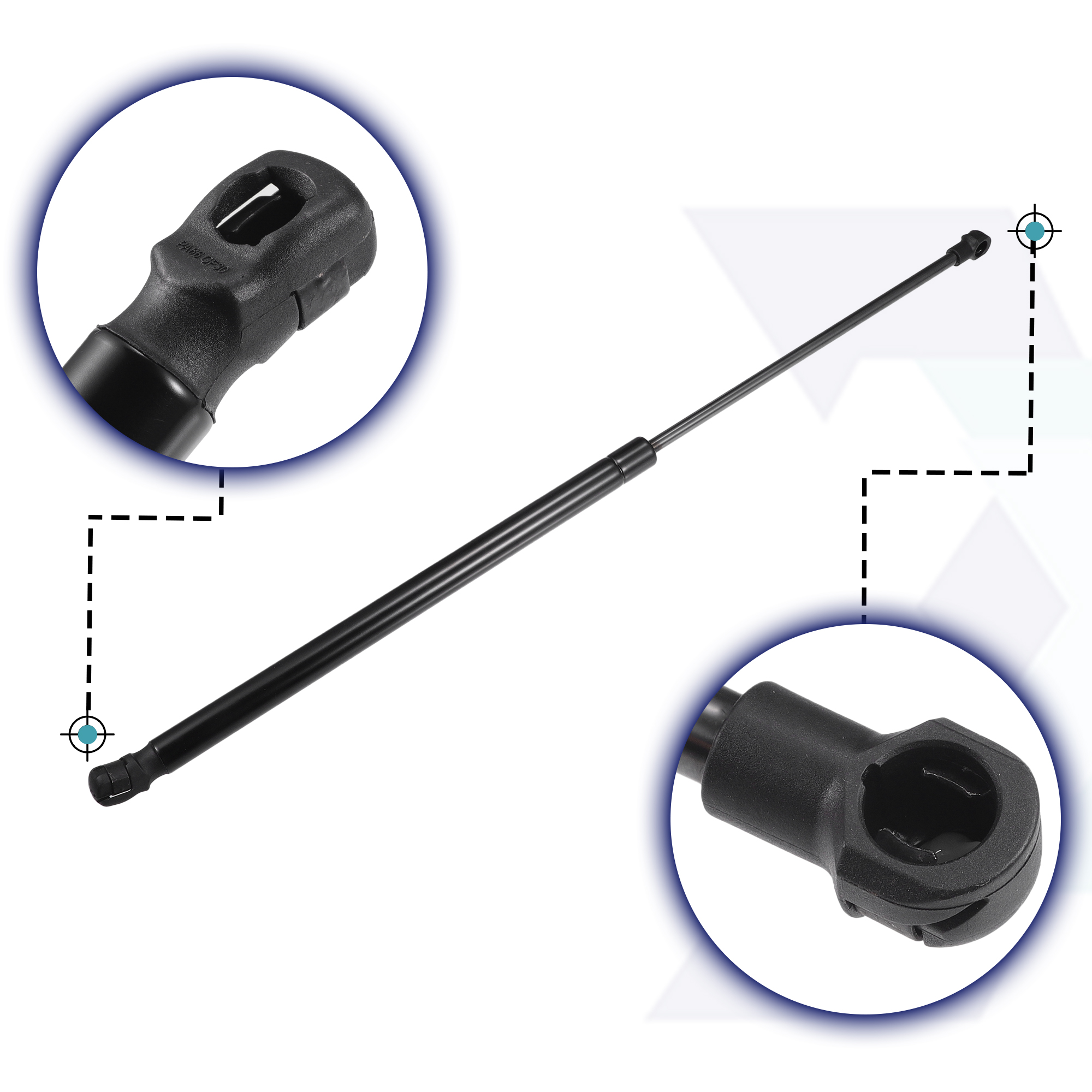Unique Bargains 2Pcs Rear Hatch Lift Supports Struts for Seat Ibiza IV 2008-2019