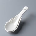 thumbnail image 2 of 6Pcs Ceramic Spoon Rest Ladle Spoon Holder Practical Utensils Holders (White), 2 of 9