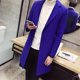 thumbnail image 4 of ZHAOCHENG Nuevo abrigo de lana de invierno para hombre, abrigos de lana de secciones largas para tiempo libre, chaquetas casuales de moda de color puro para hombre, abrigo casual para hombre, 4 of 5