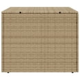 thumbnail image 3 of vidaXL Garden Storage Box Mix Beige 291L Poly Rattan, 3 of 5