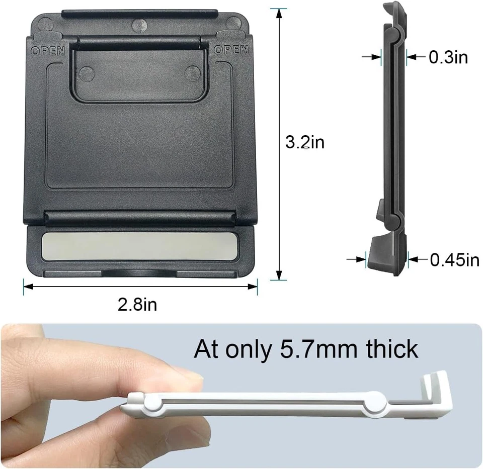2 Pack Cell Phone Stand, Foldable Phone Holder For Desk Compatible With