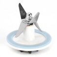 thumbnail image 1 of Wchiuoe Mixer Blade, Stainless Steel Blender Blade Extractor Blade Replacement Part Accessories Fit For H-amilton, 1 of 8