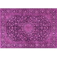 thumbnail image 1 of Ahgly Company Machine Washable Indoor Rectangle Persian Pink Traditional Area Rugs, 7' x 9', 1 of 4