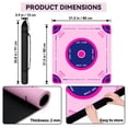 thumbnail image 4 of Classic Mahjong Mat with Rules, Anti-Slip and Noise Reduction, 31.5"x31.5" Neoprene Mat for Mahjong, Poker, 4 of 8