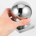 thumbnail image 5 of Hemoton Heavy Duty Stainless Steel Post End Caps Ball Top Fence Protectors with Base Outdoor Fence Accessories for Patio Garden, 5 of 8