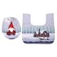 thumbnail image 2 of Juego Funda Y Alfombra para Asiento Inodoro Navideño Interior Reutilizable El (SD10), 2 of 2