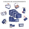 thumbnail image 3 of Organizadores De Maleta Moov Bolsas Para Viaje Empacar Guardar 8 Pzs, 3 of 5