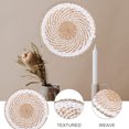 thumbnail image 4 of Milisten Adorno Colgante Beige De Cesta Tejida Para Bohemia En Interiores, 4 of 5