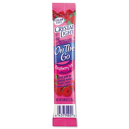 Crystal Light Flavored Drink Mix, Raspberry Ice, 30 .08oz