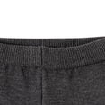 thumbnail image 3 of Shorts de Punto para Mujer Casual de Cintura Alta Tipo Pull on con Cintura Elástica Suéter Shorts de Verano Gris Oscuro XXL, 3 of 4