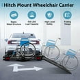 Gymax Foldable Mobility Car Hauler Electric Wheelchair Hitch Carrier