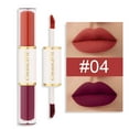 thumbnail image 2 of Xihbxyly Brillo Labial de Doble Punta, Labial Hidratante de Alta Pigmentación, Acabado Brillante Que Fija El Color, Protección Antimanchas Resistente, Ideal para Uso Diario, Ocasiones Especiales y Re, 2 of 4