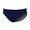 Navy, variant on Dolfin Solid Racer Men's Brief Swimsuit