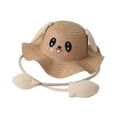 thumbnail image 2 of Oreja de conejo Sombrilla Sombrero de playa Sombrero de fiesta Protección solar de moda Gorra de pescador Sombrero para el sol para Fernando Sombrero de paja de verano, 2 of 8