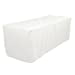 thumbnail image 3 of UrbyÂ® 5' ft Fitted Polyester Table Cover Wedding Banquet Event Tablecloth White, 3 of 3