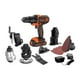 thumbnail image 5 of Combo Taladro 20v 6 En 1 B+D Mtx20K6A BLACK+DECKER Multi-herramienta 6 en 1 MATRIX, 5 of 6