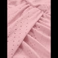 thumbnail image 4 of Vestido de Cintura Alta con Hombros Descubiertos, Color Rosa, Talla XL, 4 of 10