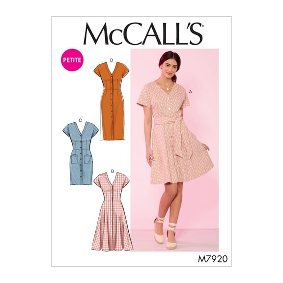 McCalls Sewing Pattern 7920 Dresses