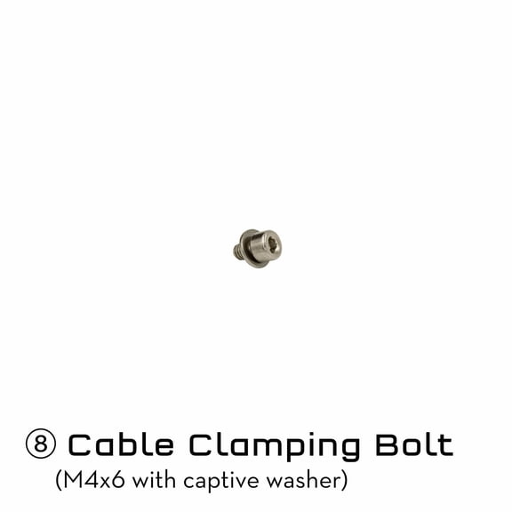 Wolf Tooth ReMote Replacement Parts - Part 8 ReMote Cable Clamping Bolt, M4x6mm