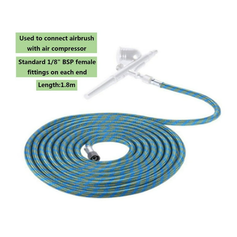 Iwata Braided Airbrush Hose - 9 ft 