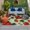 Green, variant on Sage Green Strawberry Outdoor Rug 5x7 Ft, Non Slip Washable Area Rug, Spring Floral Watercolor Summer Botanical Patio Rugs Carpet Runner, Large Floor Mat for Indoor/Outdoor Deck Porch Camping